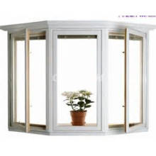 Ventana corrediza vertical de PVC con ventana colgante individual